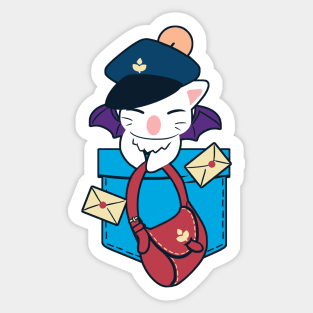 Pocket Delivery! Sticker